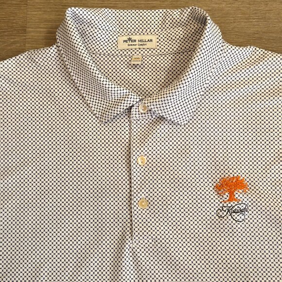Peter Millar Summer Comfort Golf Polo Men's Size 2XL XXL Kiawah The Ocean Course - Picture 3 of 9